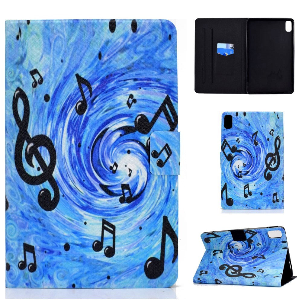 Huawei MatePad 10.4" Læder Cover m. Ståfunktion & Kortholder - Noder