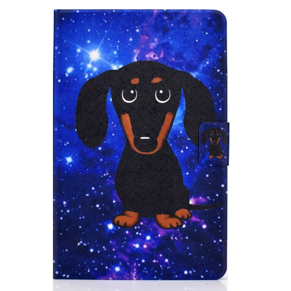 Huawei MatePad 10.4" Cover m. Ståfunktion & Kortholder - Hund i Galakse
