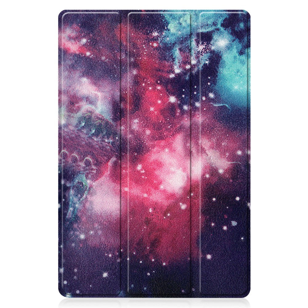 Huawei MatePad 11 Leather Flip Cover m. Stående funksjon - Stjernehimmel