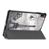 Huawei MatePad 11 Leather Flip Cover m. Stående funksjon - Eiffeltårnet