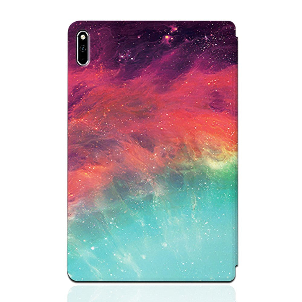 Huawei MatePad Pro 10.8 (2021/2019) Tri-Fold Flip Cover m. Stativfunksjon - Nebula