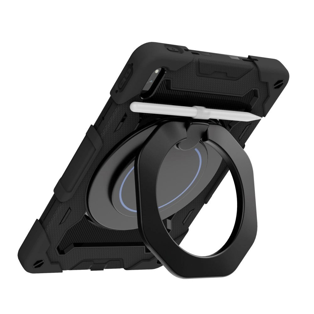 Huawei MatePad 11 Craftsman-veske - Stativfunksjon, håndholder og penneholder - svart