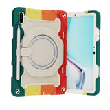 Huawei MatePad 11 Craftsman-veske - Stativfunksjon, håndholder og penneholder - Hvit / Grønn / Rød