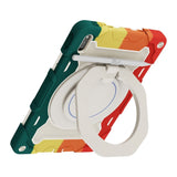 Huawei MatePad 11 Craftsman-veske - Stativfunksjon, håndholder og penneholder - Hvit / Grønn / Rød