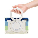 Huawei MatePad 11 Craftsman-veske - Stativfunksjon, håndholder og penneholder - Hvit/blå