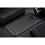 Motorola Moto G7 Power Brushed Carbon Fiber Texture Cover Sort
