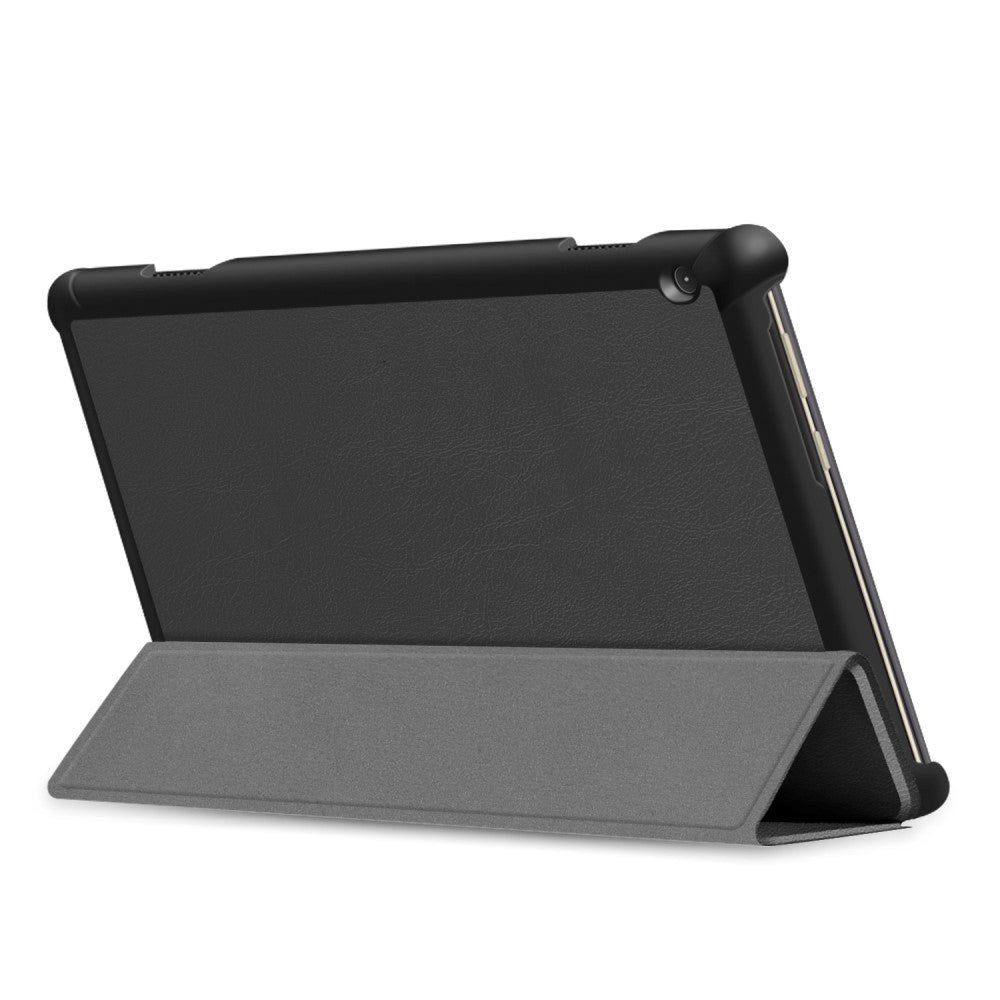 Lenovo Tab M10 HD 10,1" (TB-X505F) / FHD 10,1" (TB-X605) deksel - Tri-fold skinndeksel - svart