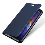 Motorola Moto E6 Play Dux Ducis Skin Pro Series tynt lommebokdeksel - blå