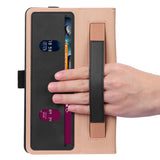 Lenovo Tab M8 (2nd. Gen) Flip-deksel i skinn med kortholder og stativfunksjon - svart