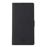 Motorola Moto G Pro VILI DMX skinndeksel m. Kortholder &amp; riflet tekstur svart