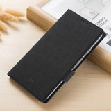 Motorola Moto G Pro VILI DMX skinndeksel m. Kortholder &amp; riflet tekstur svart