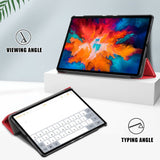 Lenovo Tab P11 Pro Tri-fold deksel - Rød