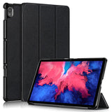 Lenovo Tab P11 / P11 (5G) / P11 Plus Flip Cover m. Tri-fold og Vågeblus - Sort