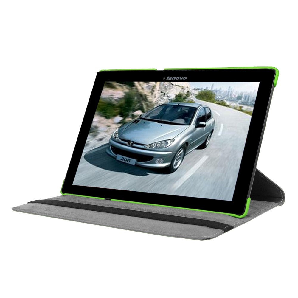 Lenovo Tab3 10 Classic 360 Degree Case m. Ståfunksjon Grønn