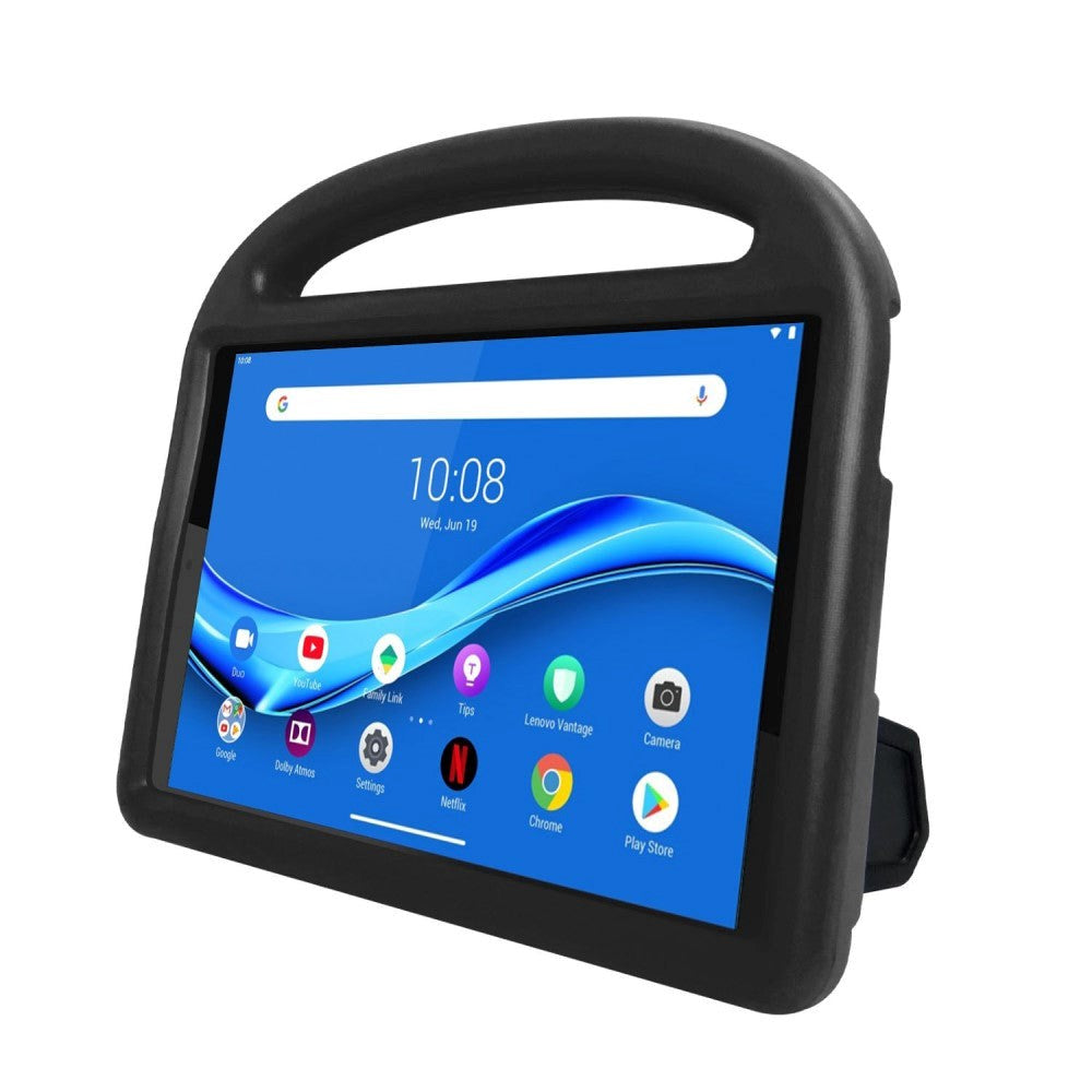 Lenovo Tab M10 HD 10,1" (TB-X505F) / FHD 10,1" (TB-X605) Barnedeksel m. Stativfunksjon - Sort