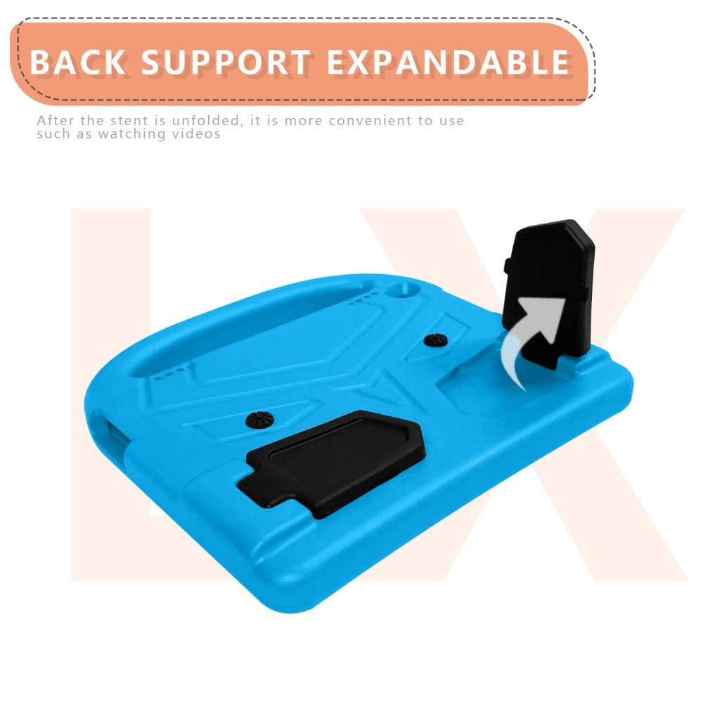 Lenovo Tab M10 HD 10,1" (TB-X505F) / FHD 10,1" (TB-X605) Barnedeksel m. Ståfunksjon - Blå