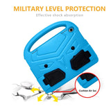 Lenovo Tab M10 HD 10,1" (TB-X505F) / FHD 10,1" (TB-X605) Barnedeksel m. Ståfunksjon - Blå