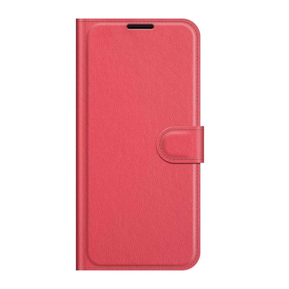 EIDERWOOD Motorola Moto G10 / G20 / G30 - Kunstlæder Flip Cover m. Kortholder & Stander - Rød