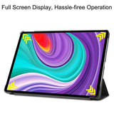 Lenovo Pad Pro Imiteret Læder Flip Cover - Don't Touch Me