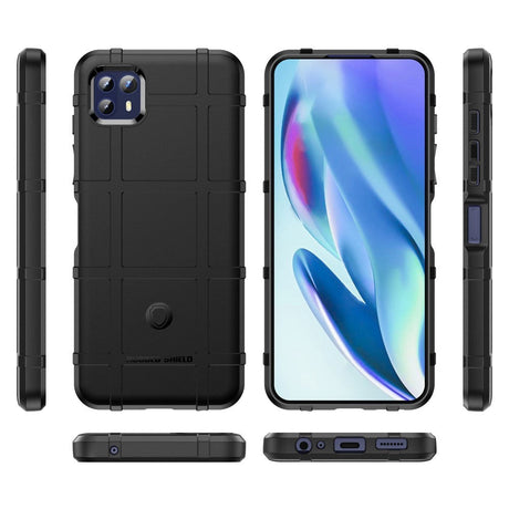 Motorola Moto G50 Rugged Shield Series Craftsman Bakdeksel - Svart