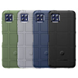 Motorola Moto G50 Rugged Shield Series Craftsman Bakdeksel - Svart