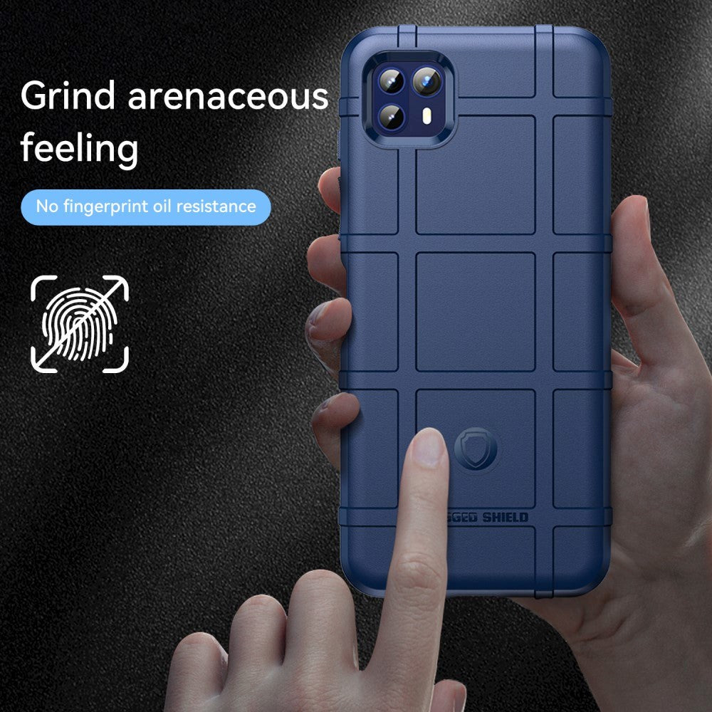 Motorola Moto G50 Rugged Shield Series Craftsman Bakdeksel - Mørkeblå