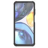 Motorola Moto G22 Craftsman Cover Cool Tire m. Stativ - Svart