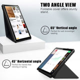 Lenovo Tab M10 (3. Gen) 10.1" (TB-328F/TB-328X) Fleksibelt Origami Flip Cover - Sort