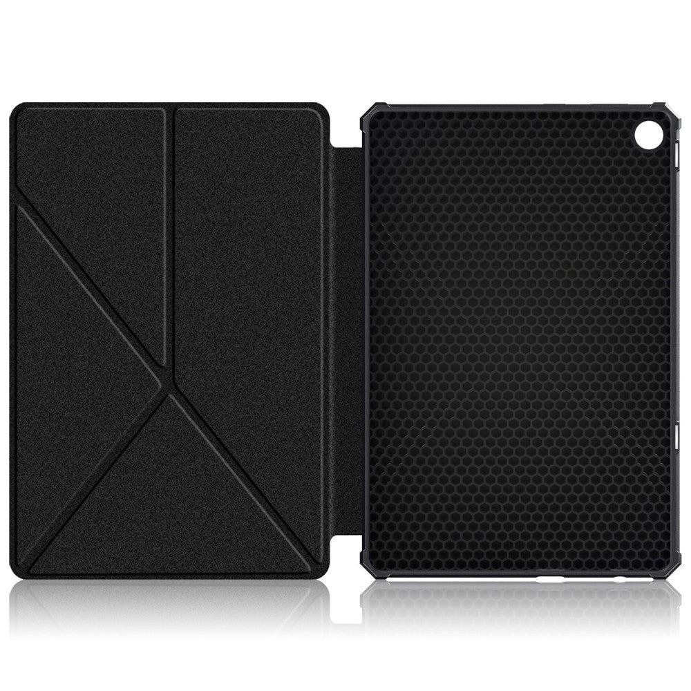 Lenovo Tab M10 (3. Gen) 10.1" (TB-328F/TB-328X) Fleksibelt Origami Flip Cover - Sort