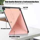 Lenovo Tab M10 (3rd Gen) 10,1" (TB-328F/TB-328X) Fleksibelt Origami Flip-deksel - Rosa