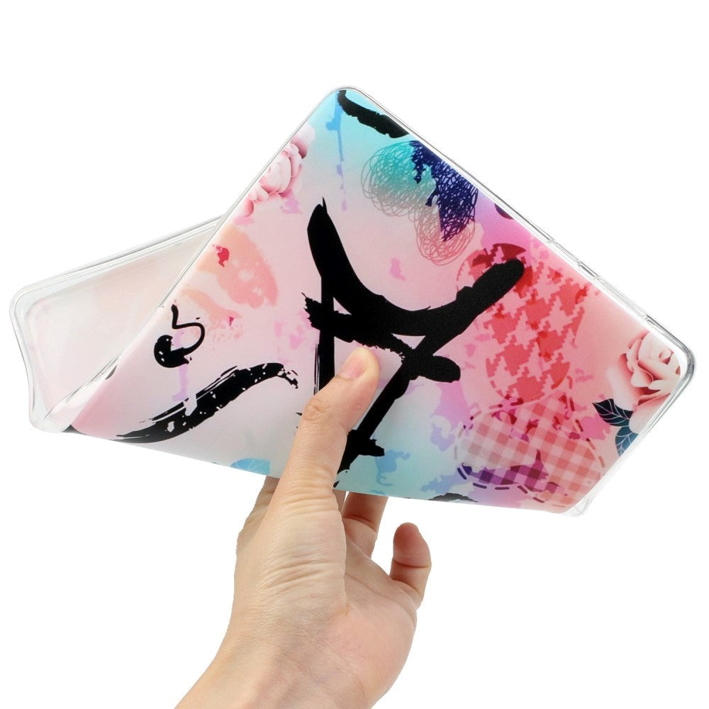 Lenovo Tab P11 Pro Bakdeksel m. Motiv - Rose Tower