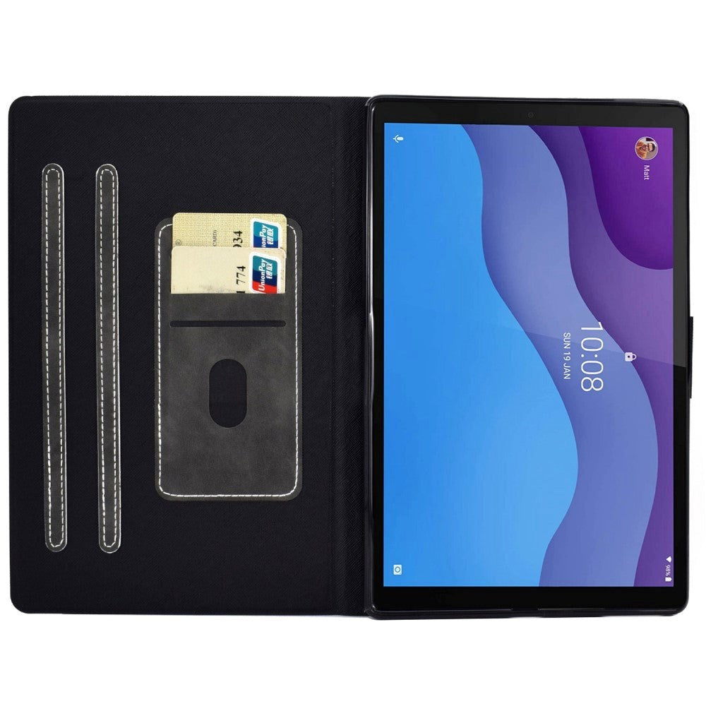 Lenovo Tab M10 (3. generasjon) 10,1" (TB-328F/TB-328X) flipdeksel med lommebok - svart