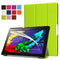 Lenovo Tab3 10 Tri-Fold Magnetic Hard Case Veske Grønn