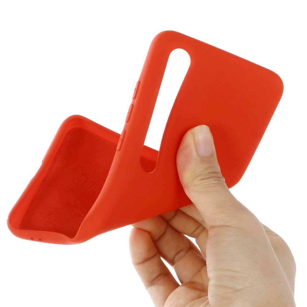 Xiaomi Mi 10 5G / Mi 10 Pro 5G Liquid Silikone Cover - Rød