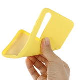 Xiaomi Mi 10 5G / Mi 10 Pro 5G flytende silikondeksel - gul