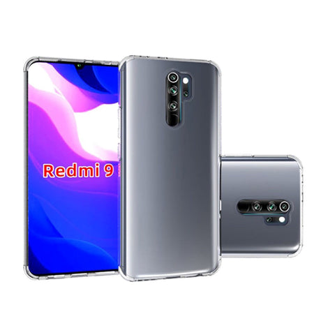 Xiaomi Redmi 9 fleksibelt deksel - gjennomsiktig