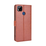 Xiaomi Redmi 9C Neutral Flip Leather Cover m. Lommebok - Brun