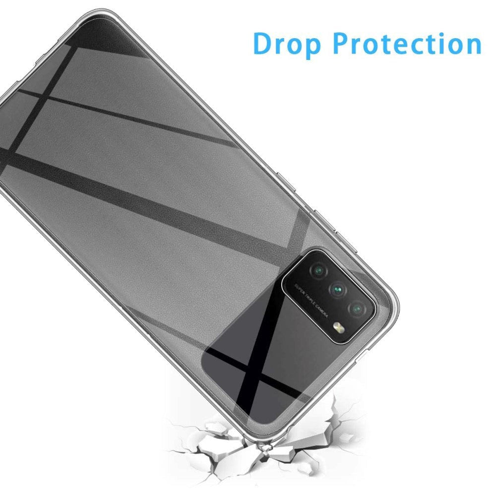 Xiaomi Poco M3 fleksibelt deksel - Gjennomsiktig