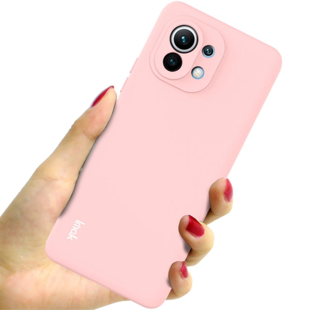 Xiaomi Mi 11 IMAK UC-2-serien fleksibelt plastdeksel - rosa