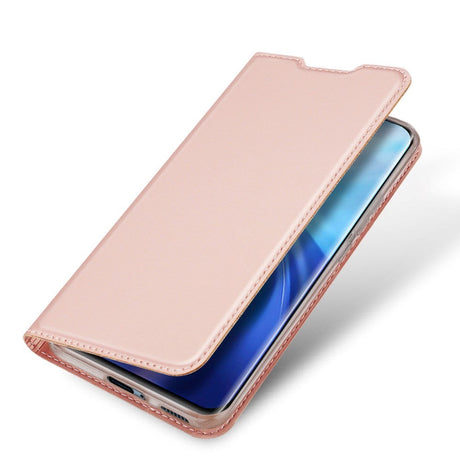 Xiaomi Mi 11 DUX DUCIS Skin Pro Series Thin Wallet Flip-deksel - Rose gull