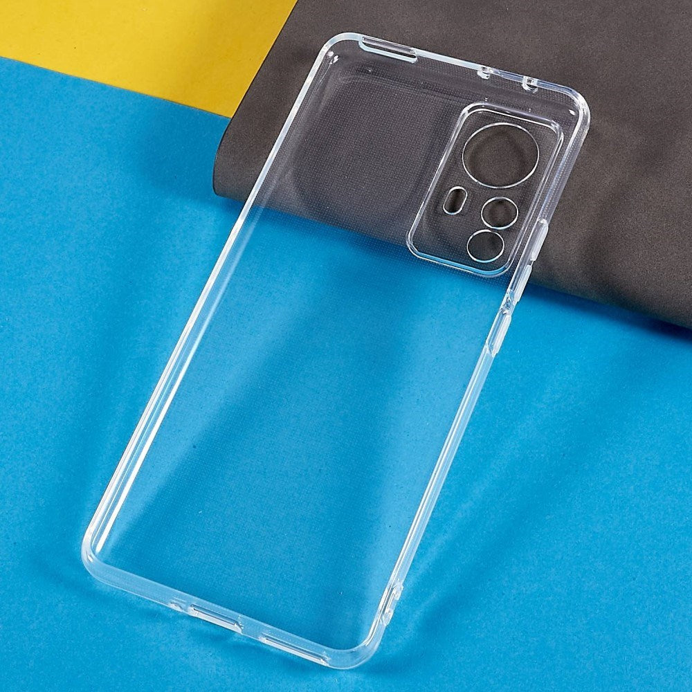 Xiaomi 12 Pro - EIDERWOOD Fleksibelt Plastik Bagside Cover - Gennemsigtig