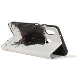 Alcatel 1S (2020) Skinndeksel m. Kortholder Wolf