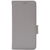 Alcatel 1S (2021) / 3L (2021) PU Litchi Leather Flip Cover m. Lommebok - Grå