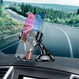 Baseus sugekopp Gravity Car Mount - Mobiltelefonholder for bil - Max Mobil: 63 x 88mm - Svart
