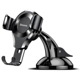 Baseus sugekopp Gravity Car Mount - Mobiltelefonholder for bil - Max Mobil: 63 x 88mm - Svart