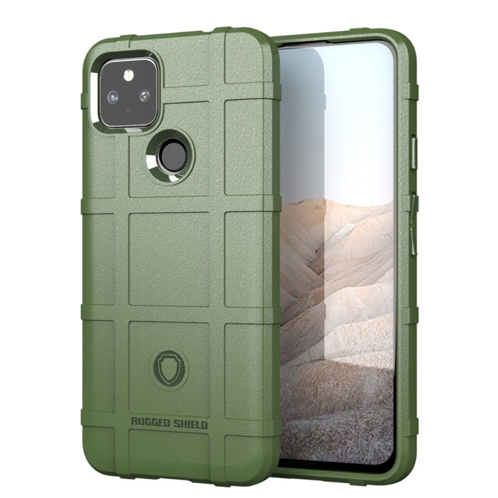 EIDERWOOD Google Pixel 5a Rugged Shield Series Craftsman Bakdeksel - Grønn