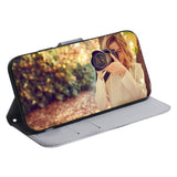 Google Pixel 6 Pro Leather Flip Cover m. Lommebok og trykk - Hund