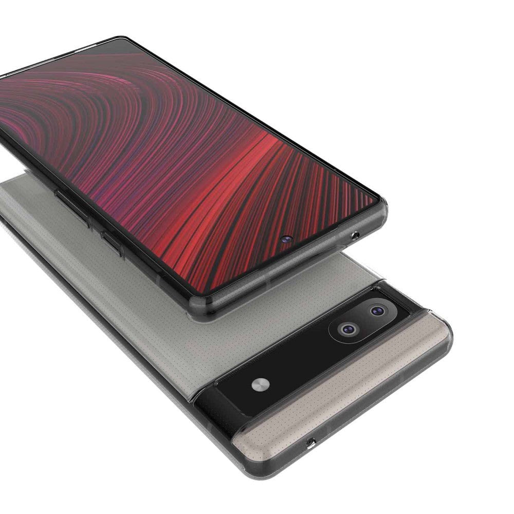 Google Pixel 6a fleksibelt plastdeksel – gjennomsiktig