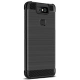 Asus Zenfone 6 (ZS630KL) IMAK Carbon Fiber Plastic Cover Sort