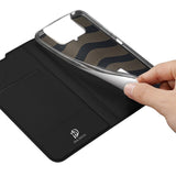 Asus Zenfone 7 ZS670KS / 7 Pro ZS671KS DUX DUCIS Skin Pro Series Lærdeksel m. Kortholder - Sort